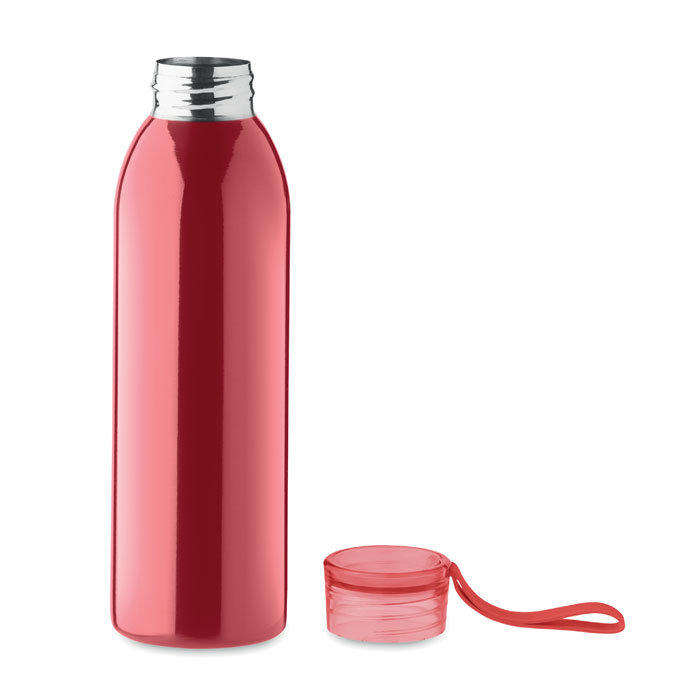 Bottiglia in acciaio inox 650ml Rosso item picture open