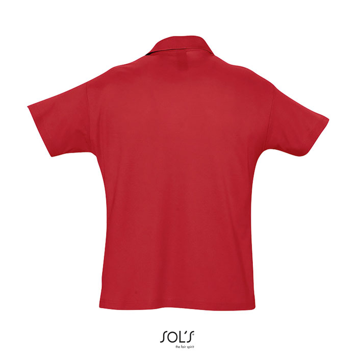 SUMMER II MEN Polo 170g Rosso item picture back