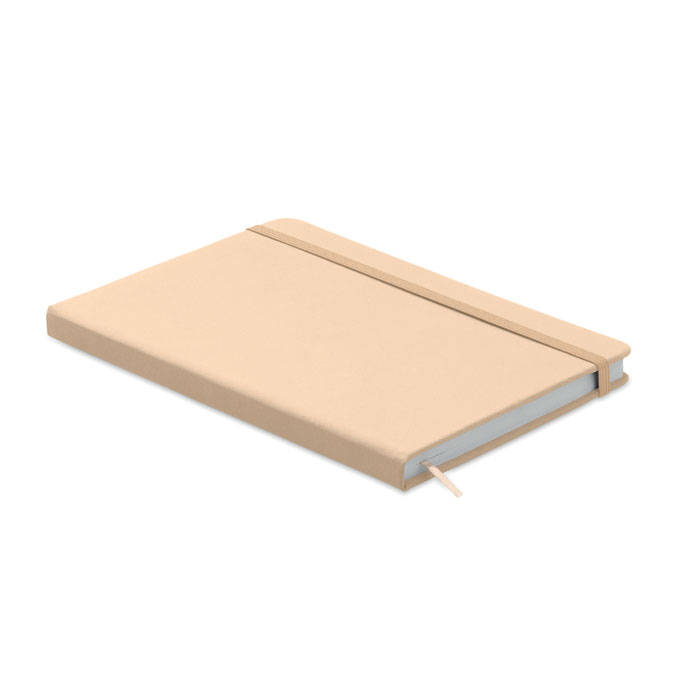 Notebook A5 a righe Beige item picture side