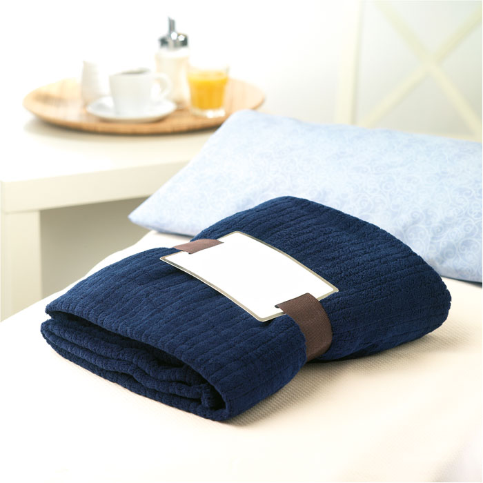 Coperta in pile blue item ambiant picture
