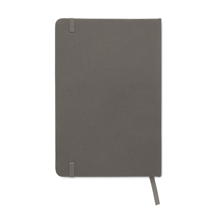 Notebook A5 in 600D RPET Grigio Pietra item picture back