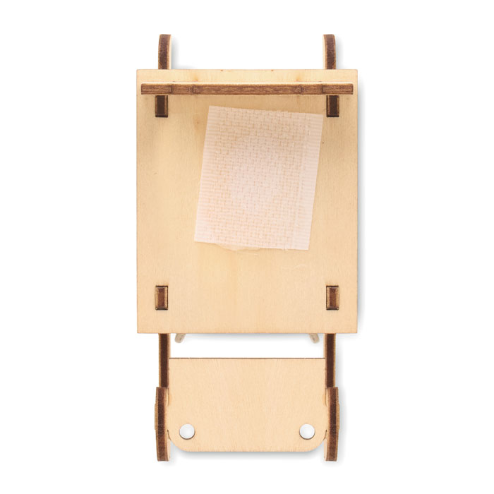 Gnomo su slitta di legno Rosso item picture open