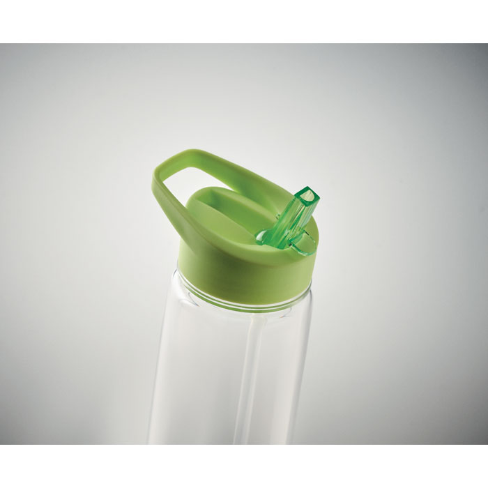 RPET bottle 650ml PP flip lid Lime item detail picture