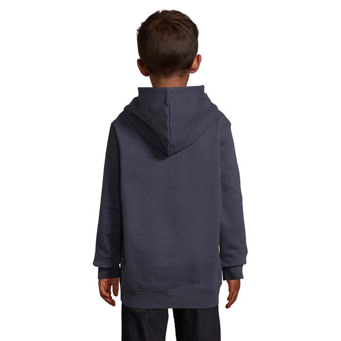 CONDOR KIDS Hooded Sweat Blu Scuro Francese item picture back