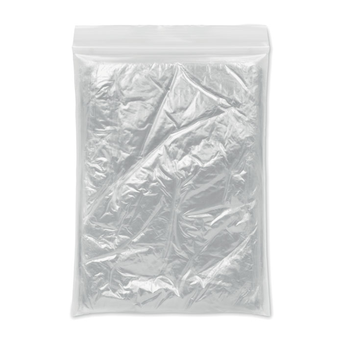 Poncho pieghevole in polybag Trasparente item picture open