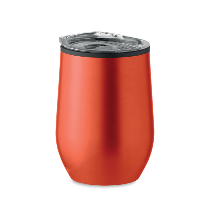 Double wall travel cup 350 ml Rosso item picture side
