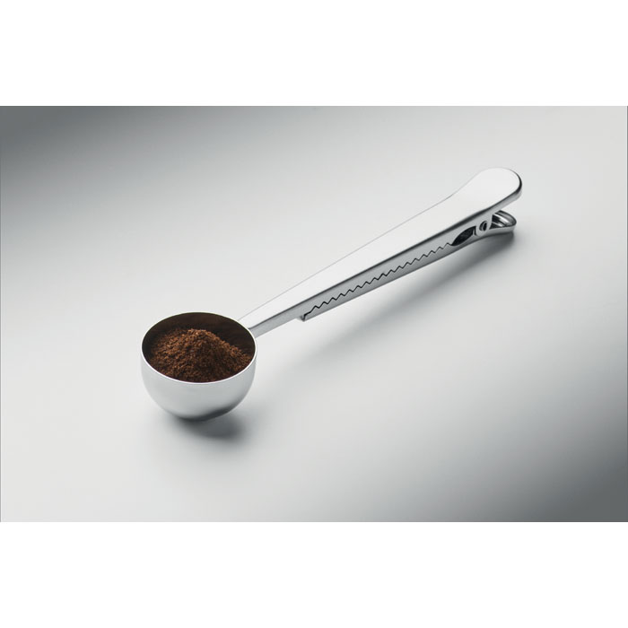 Paletta per caffè con clip Argento item picture top