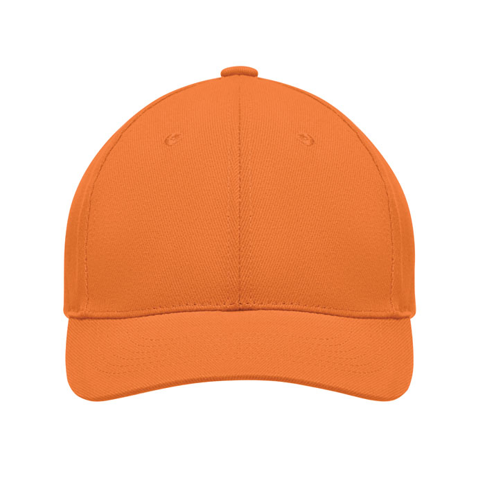 Brushed heavy cotton 6 panel Ba Arancio item picture side