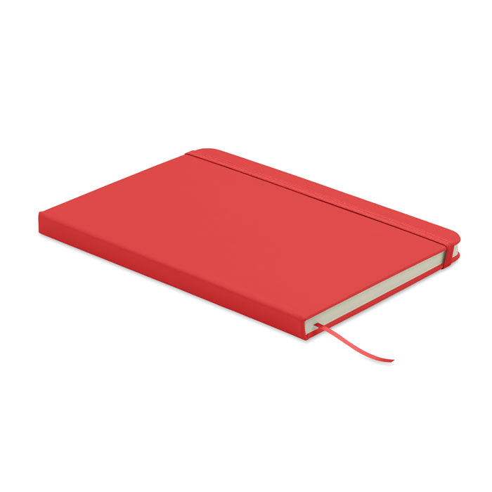 Notebook A5 in PU riciclato Rosso item picture front
