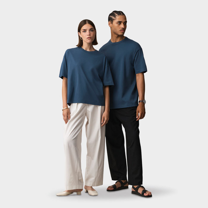 BOXY MEN OVERSIZED T-SHIRT Grigio Topo item picture 1