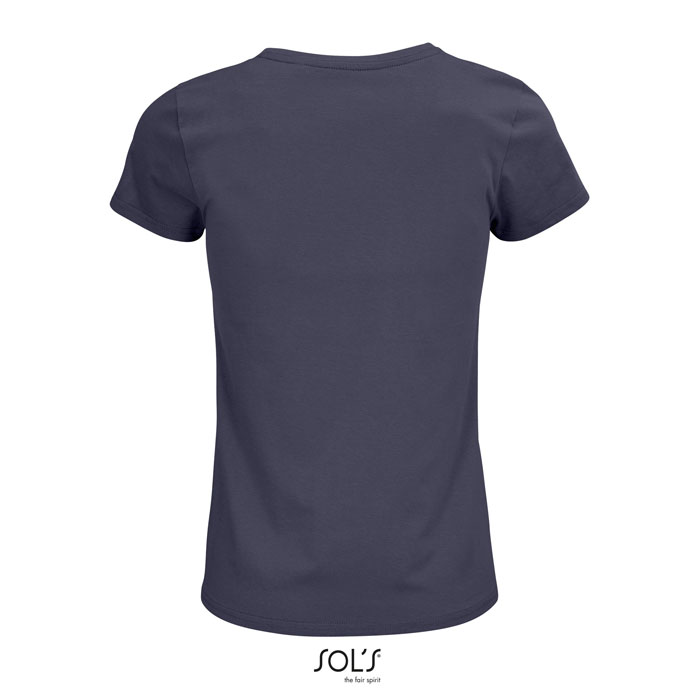 SADER WOMEN T-Shirt 150g Grigio Topo item picture back