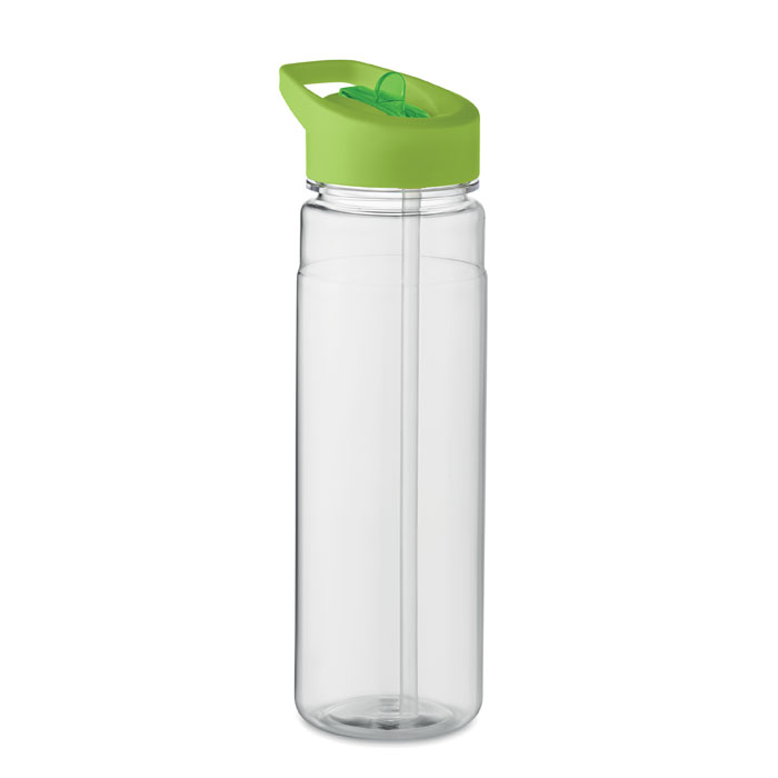 RPET bottle 650ml PP flip lid Lime item picture side