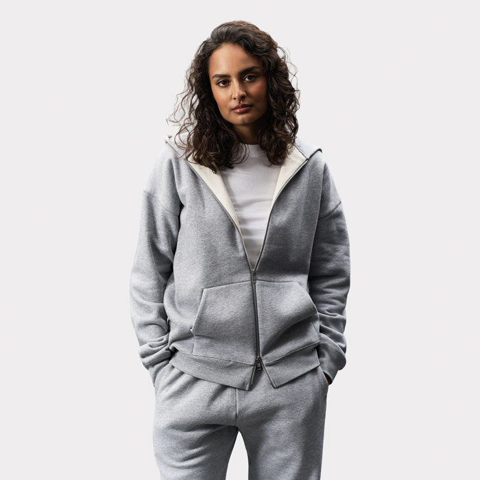 ELIOTT FULLZIP HOODIE Grigio Melange 2 item picture 2