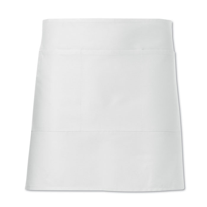 Waiter's apron short 195 gr/m2 Bianco item picture back