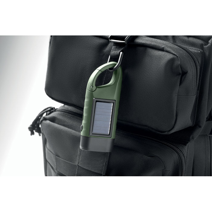 Torcia solare con dinamo Verde Scuro item picture open