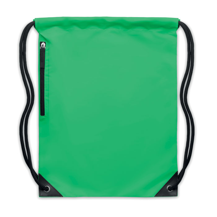 Brightning drawstring bag Verde item picture side