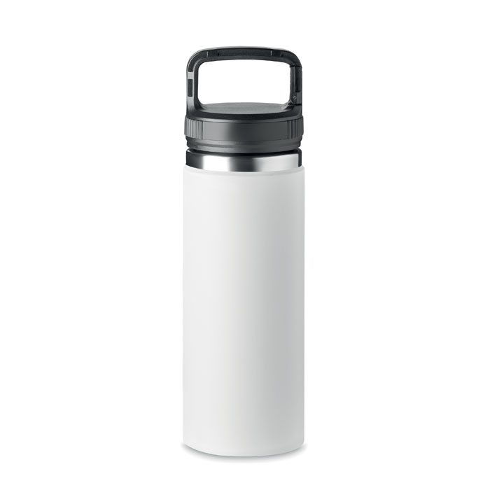 Double wall flask 500 ml Bianco item picture side
