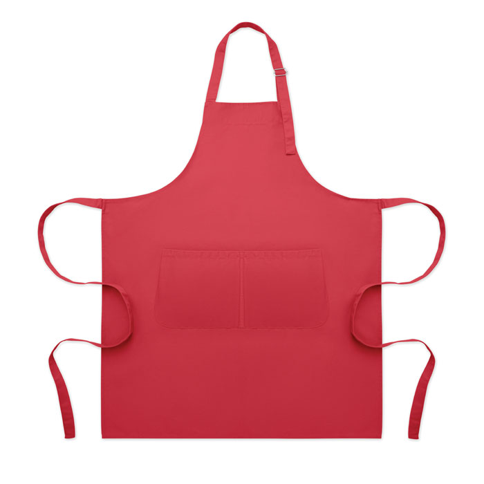 Adjustable kitchen apron Rosso item picture front