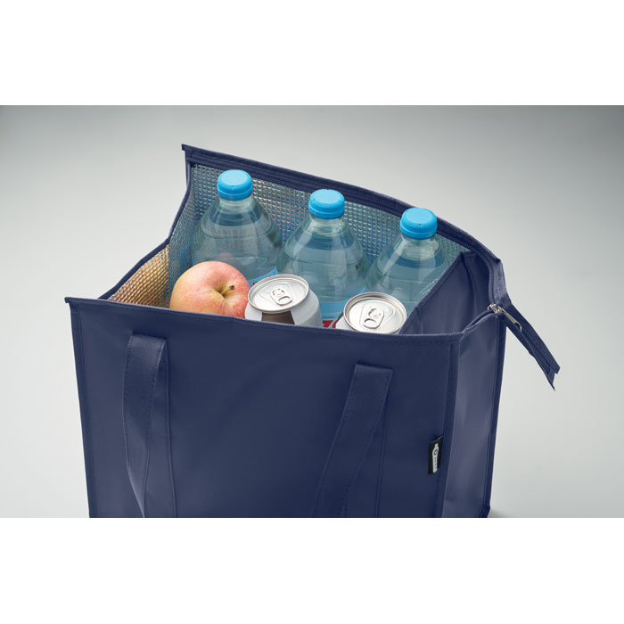 Non woven RPET cooler bag Blu item picture 2