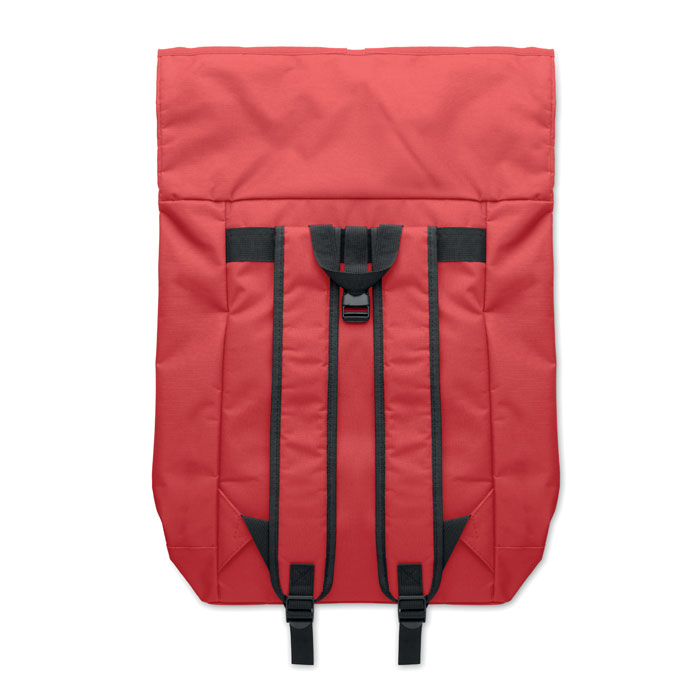 600Dpolyester rolltop backpack Rosso item picture 2