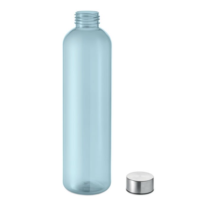 RPET bottle 1000ml Azzurro Chiaro Trasparente item picture back