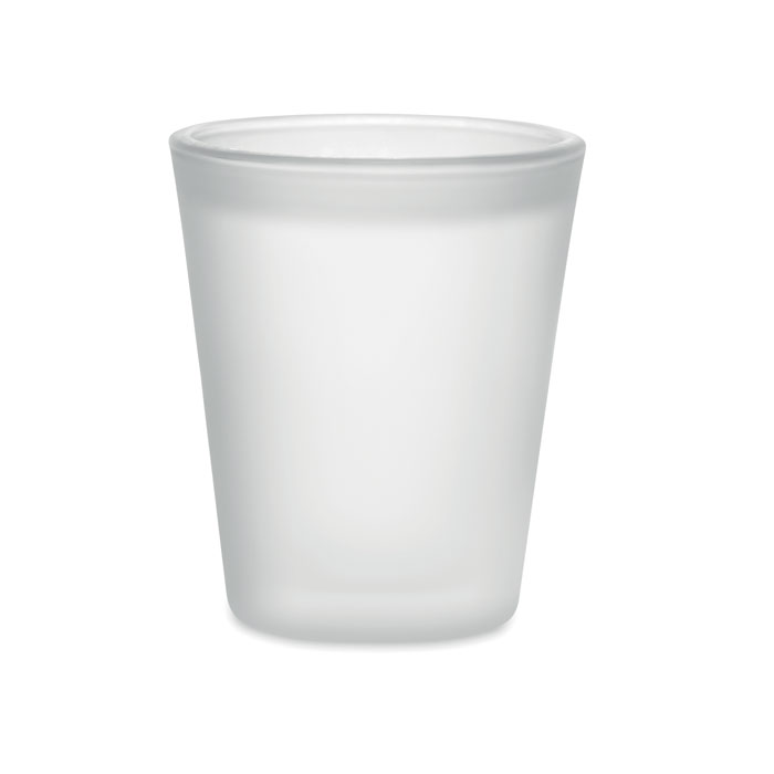 Bicchiere a sublimazione 44ml Bianco Trasparente item picture side