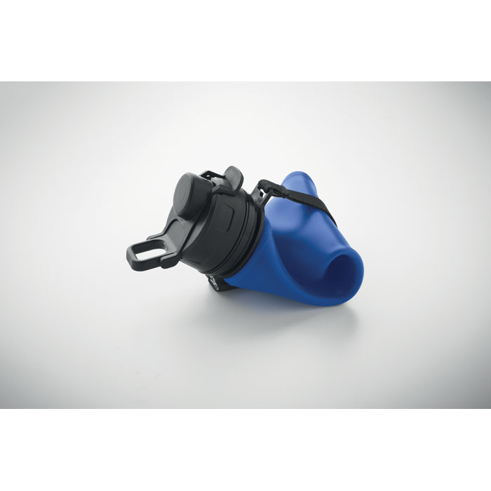 Foldable silicone sports bottle Blu Royal item picture 7