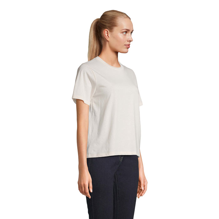 LEGEND WOMEN T-SHIRT Bianco Sporco item picture side