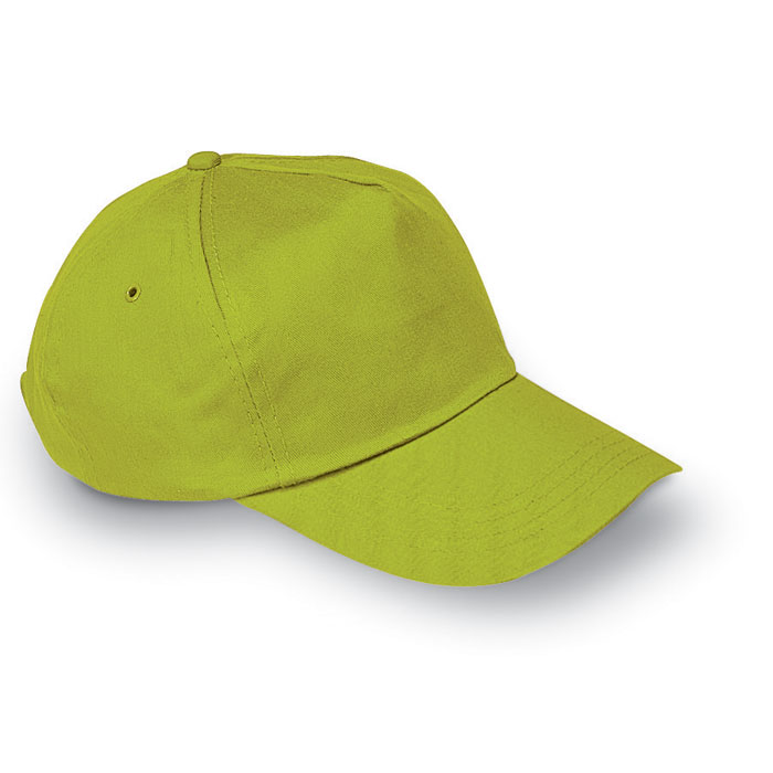 Cappello a 5 pannelli lime item picture front