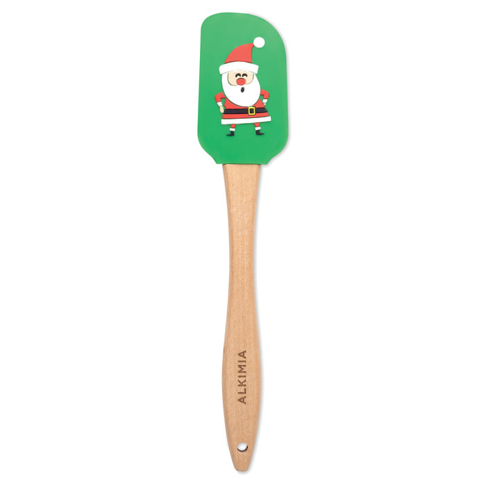 Christmas silicone spatula Verde item picture printed