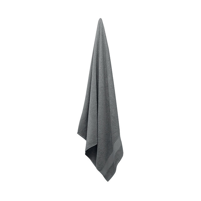 Towel organic cotton 180x100cm Grigio item picture top