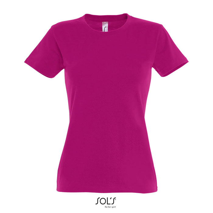 IMPERIAL WOMEN T-SHIRT 190g Fuchsia item picture front