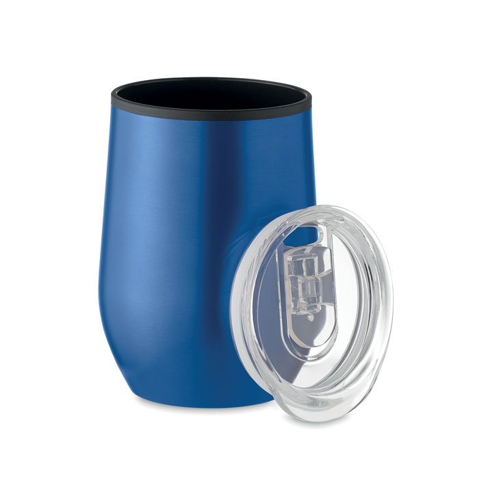 Double wall travel cup 350 ml Blu item picture front