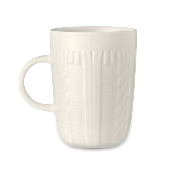 Ceramic mug 310 ml white item picture front