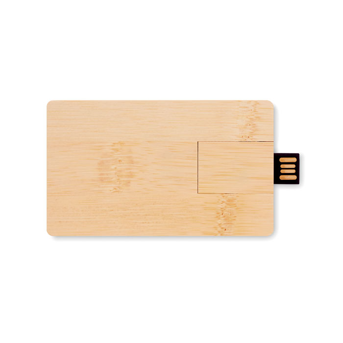 USB in bamboo da 16 GB wood item picture top