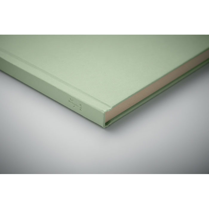 A5 sugarcane PLA notebook Verde Menta item picture side