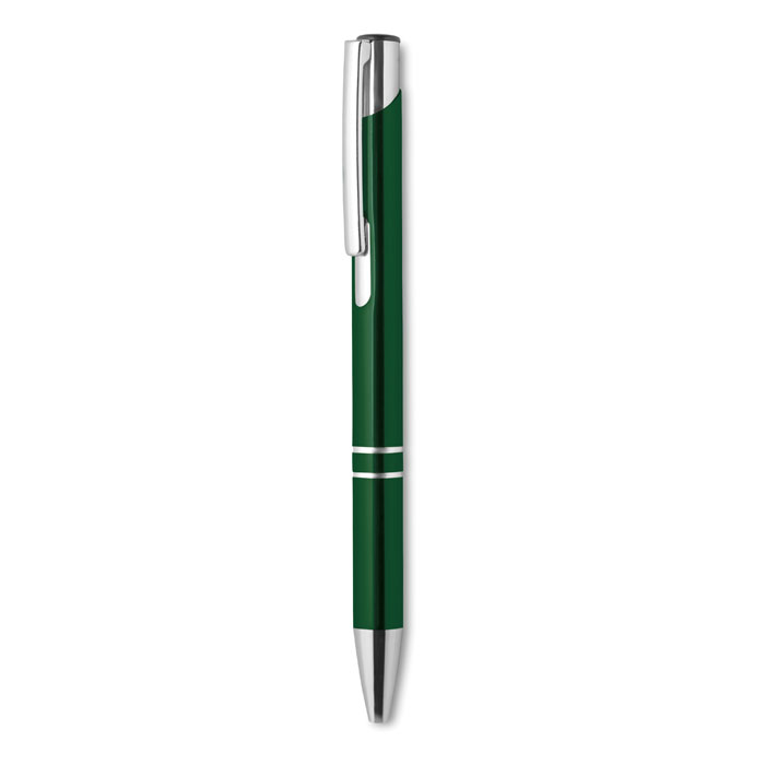 Push button pen with black ink Verde item picture back