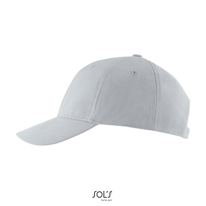 BUFFALO SIX PANEL CAP Grigio Puro item picture back