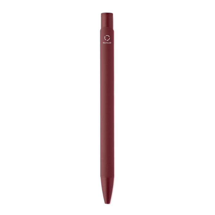 Penna in alluminio riciclato Borgogna item picture top