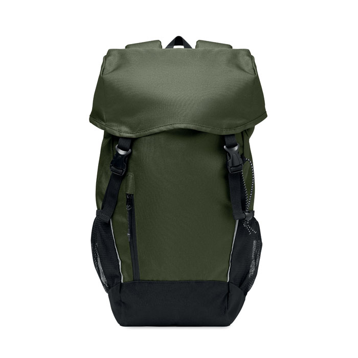 RPET backpack 15L Verde Scuro item picture side