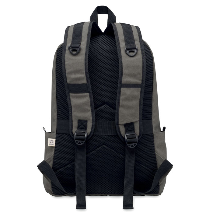 15 inch laptop backpack Grigio Pietra item picture side