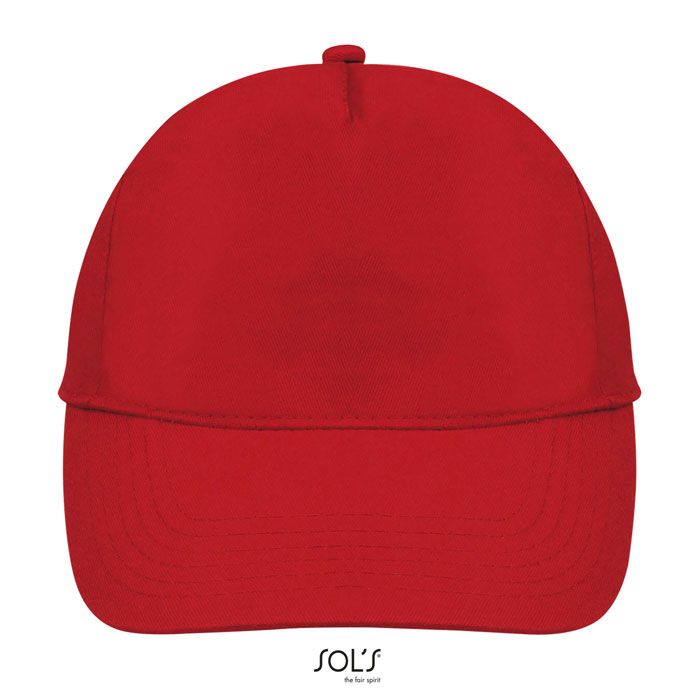 BUZZ FIVE PANEL CAP Rosso item picture front