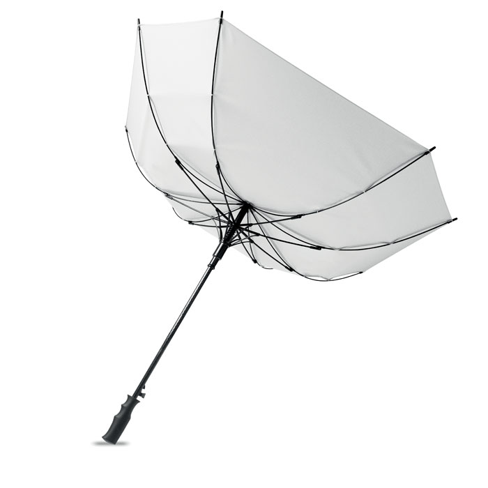 23'' Windproof square umbrella Bianco item picture side