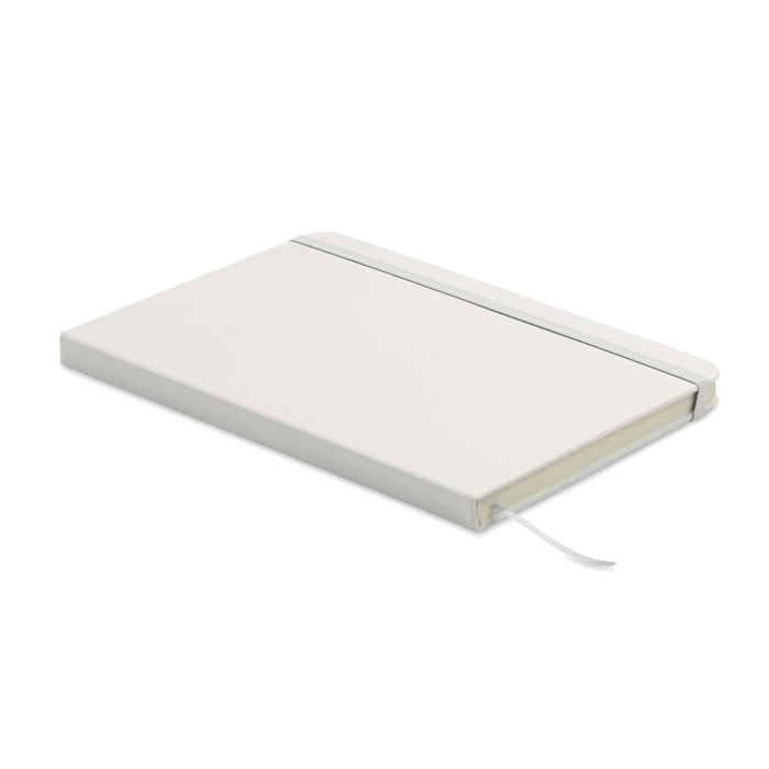 Notebook A5 in PU riciclato Bianco item picture front