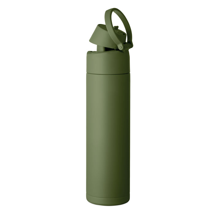 Double wall bottle 500 ml Verde Scuro item picture top
