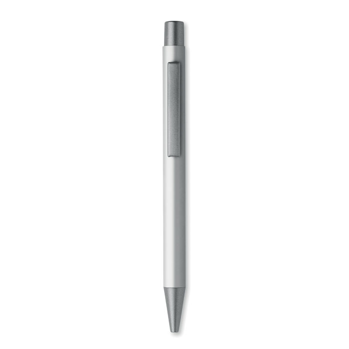Recycled aluminium ball pen Argento item picture open