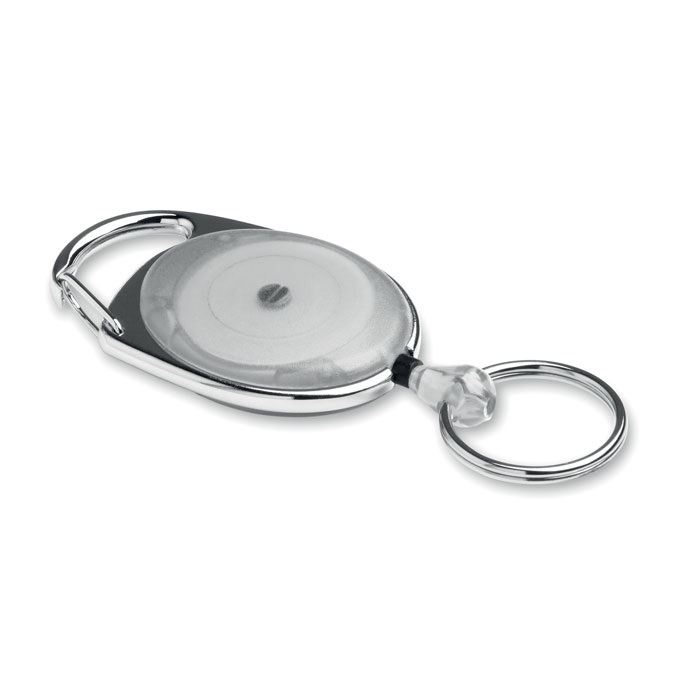 Retractable badge holder Bianco item picture back