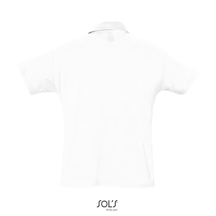 SUMMER II MEN Polo 170g Bianco item picture back
