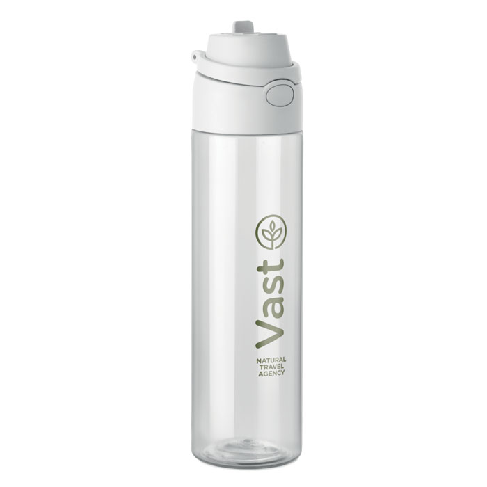 Bottiglia RPET 700ml Bianco item picture printed