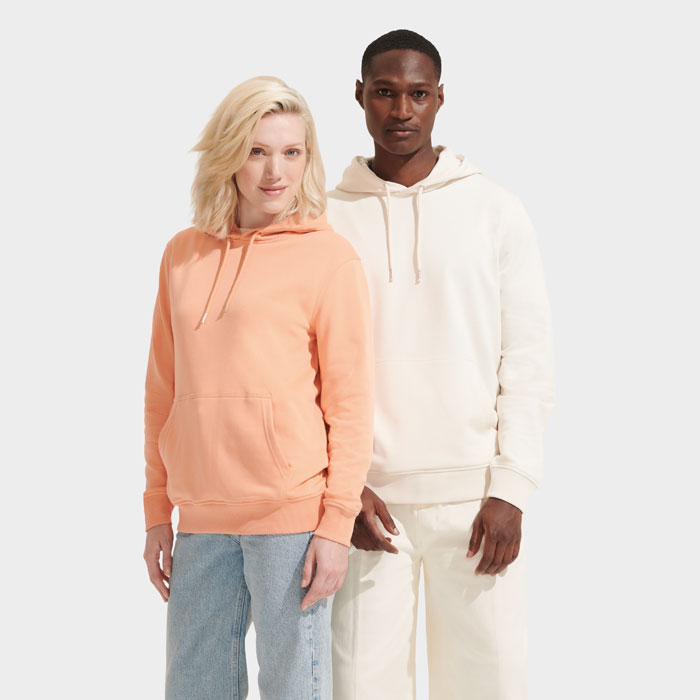 CONSTELLATION HOOD SWEAT Bianco Sporco item picture 1